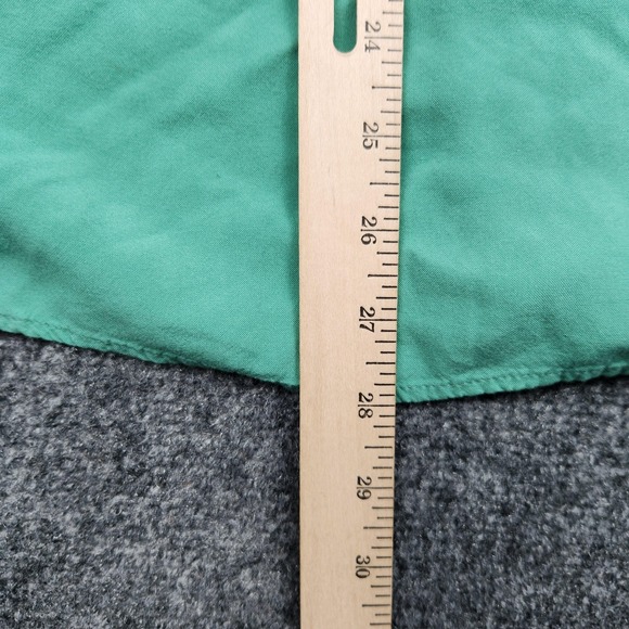 Ariat Blouse Womens XL Green Embroidered Boho Western Tunic 3/4 Bell Sleeve - Picture 7 of 8